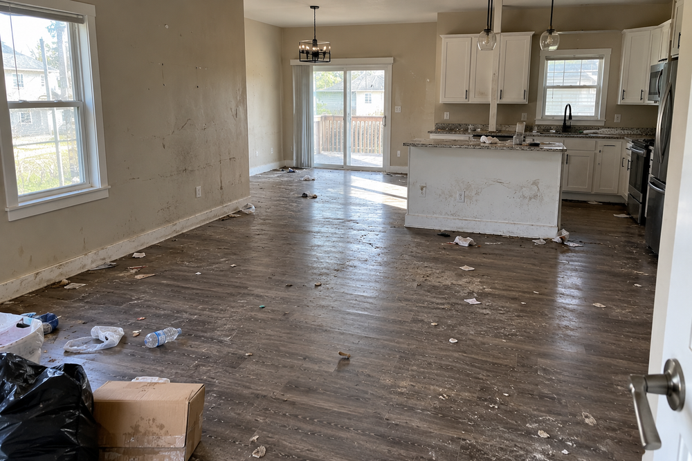 Before cleaning